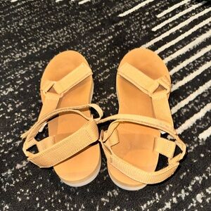Tan Strappy Sandals
